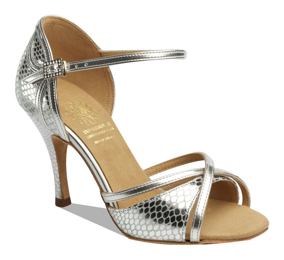 Style 1073 Silver Embossed Leather