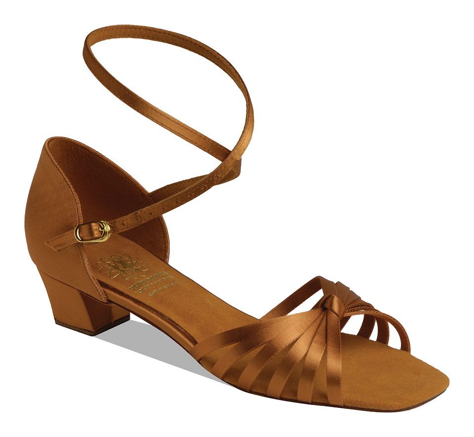 Style 1666 Dark Tan Satin